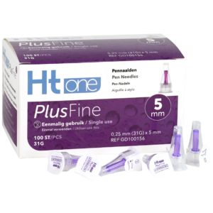 Htone PlusFine pennaalden 31G 0,25mmx5mm